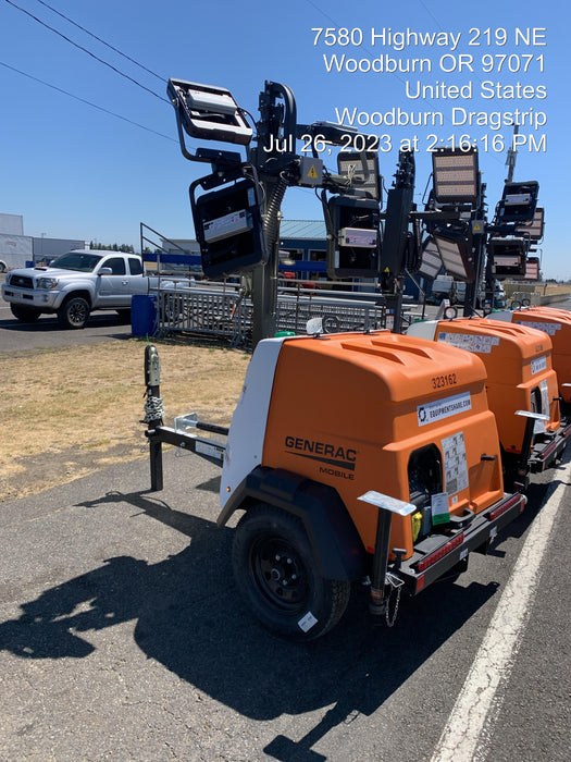 2023 Generac MLT2 Diesel, Flex Switch 120V Input, Powerzone Controller, (4) 320W LED Lights, 4kW Generator, 39.9 Gal Fuel Tank, 2" Ball, T3