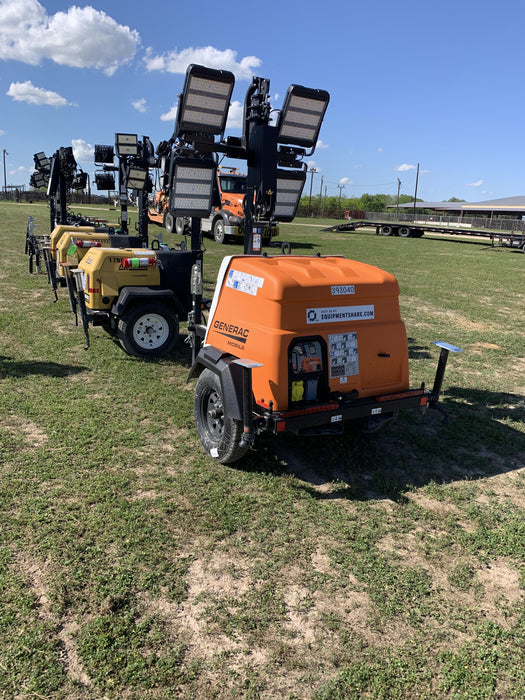 2024 Generac MLT2 Diesel, Flex Switch 120V Input, Powerzone Controller, 
(4) 320W LED Lights, 4kW Generator, 39.9 Gal Fuel Tank, 2" Ball, T3