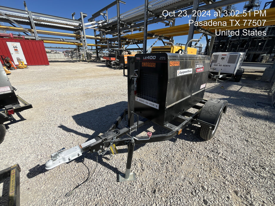 2024 Lincoln Electric LE400 Kubota V1505, Trlr, Cable Rack, Light Kit, ES Decals, T3