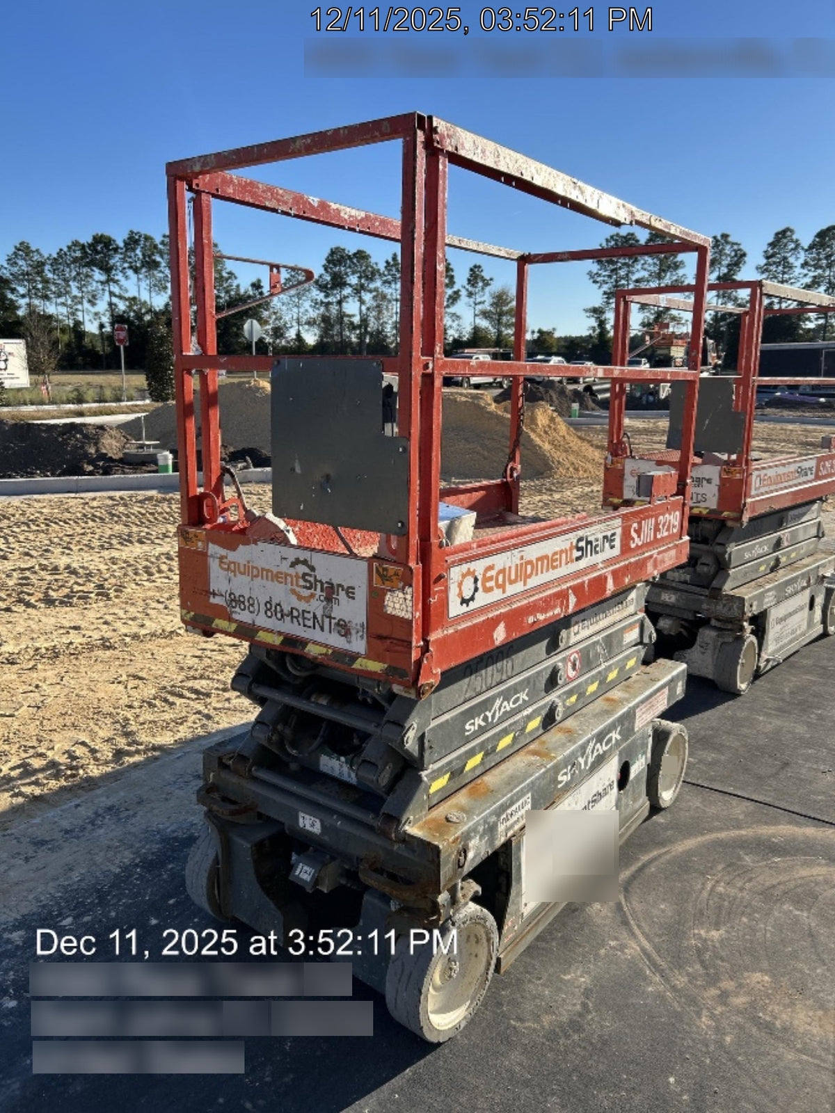 2019 Skyjack SJIII-3219 Skyjack SJIII3219 Standard w/Trojan Batteries