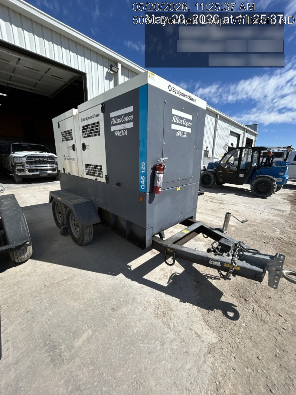 2022 ATLAS COPCO QAS 125