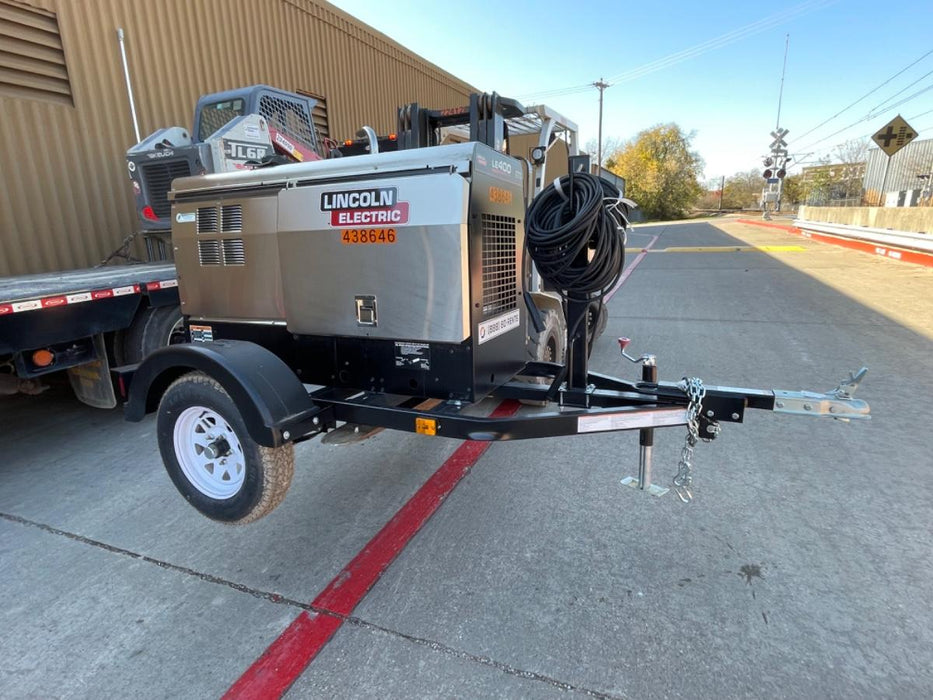 2024 Lincoln Electric LE400 Kubota V1505, Trlr, Cable Rack, Light Kit, ES Decals, T3