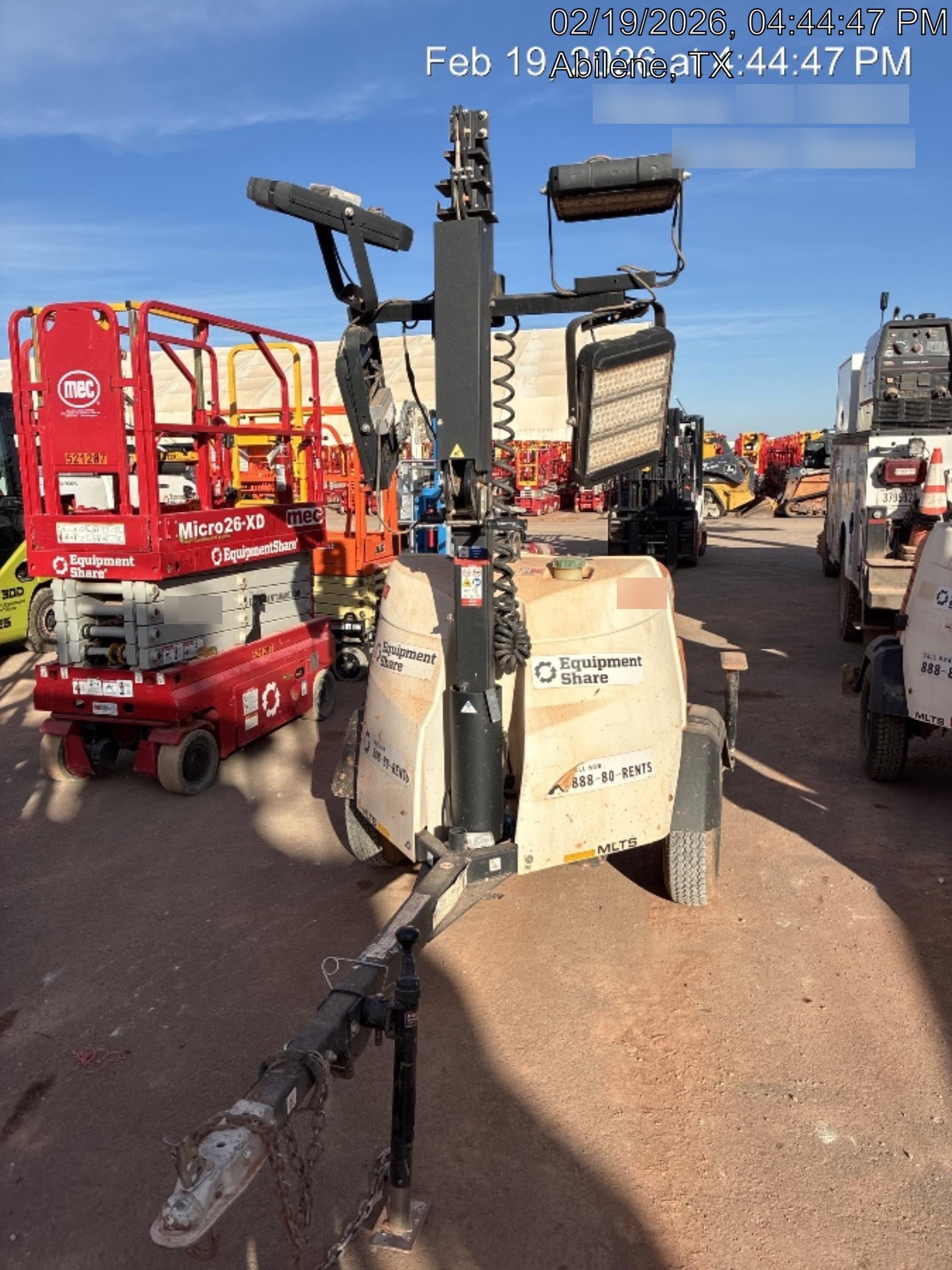 2023 Generac MLT2 Diesel, Flex Switch 120V Input, Powerzone Controller, (4) 320W LED Lights, 4kW Generator, 39.9 Gal Fuel Tank, 2" Ball, T3