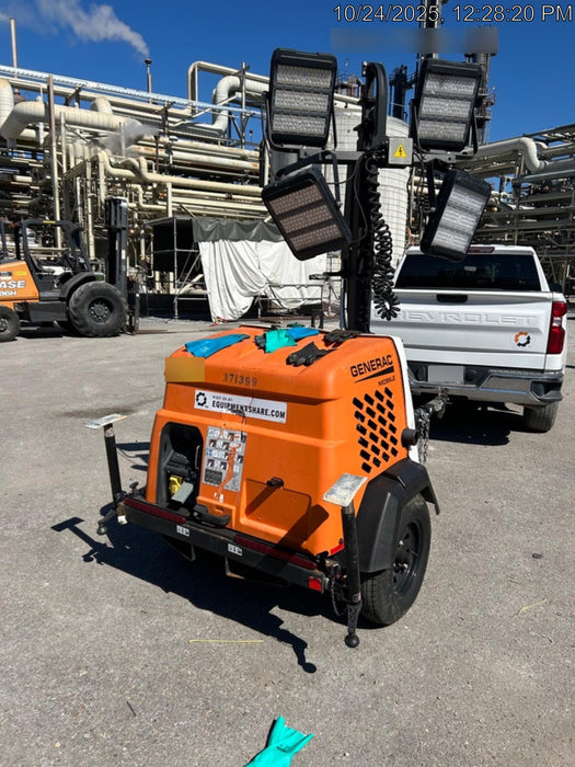 2023 Generac MLT2 Diesel, Flex Switch 120V Input, Powerzone Controller, 
(4) 320W LED Lights, 4kW Generator, 39.9 Gal Fuel Tank, 2" Ball, T3