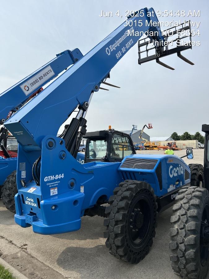 2024 Genie GTH-844 74Hp Dsl, Cab/Heat/Air, Sld Tires, LED WL, Bcn, L Hook, T3 + Access Control
