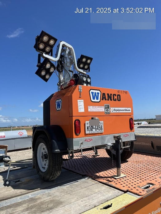 2024 Wanco WLTT-4MM4K Diesel, Deep Sea Controller, Shore Power Plug, Auto Start, (4) 350W LED Floodlights, 4kW Generator, 60 Gal Fuel Tank, 2" Ball, T3