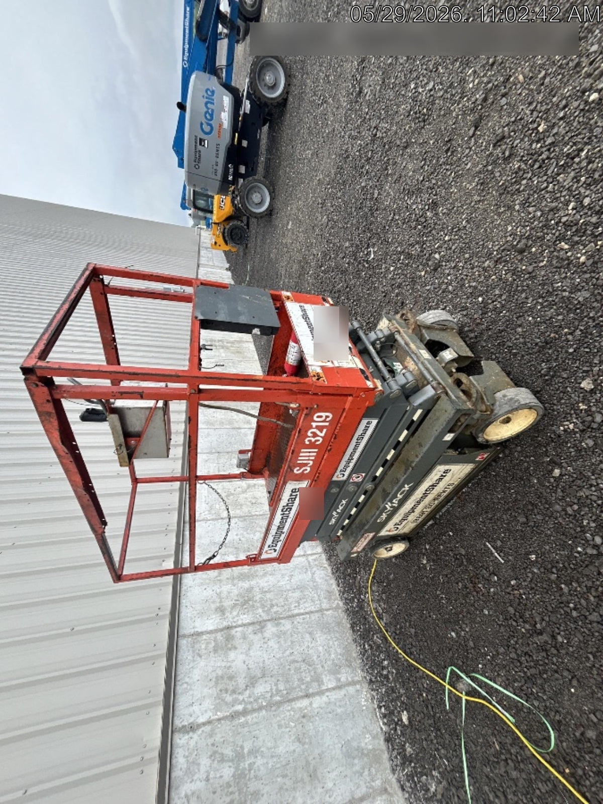 2019 Skyjack SJIII-3219 Standard Options, Trojan Batteries