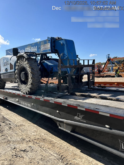 2018 Genie GTH-844 Genie GTH-844 w/ROPS, Work Lights, Solid Tires, RH Cab Mesh, Beacon, 60" Carriage and Forks