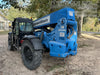 2019 Genie GTH-844 Cab/Heat/AC, Solid RT Tires, LED Work Lights, Beacon 60" QA Carriage, 48" Forks