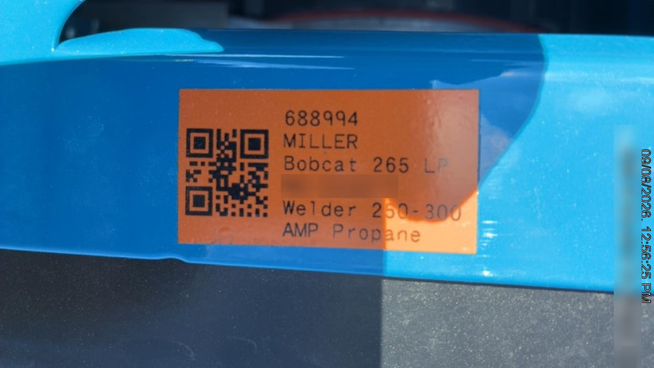 2026 MILLER ELECTRIC Bobcat 265 LP