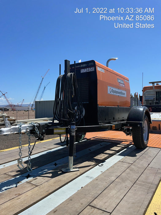 2021 Lincoln Electric Vantage 322 Vantage 322 Ready Pak 3 w/ Decals, ORANGE (includes trailer, cable rack, fender light kit) NO Telematics