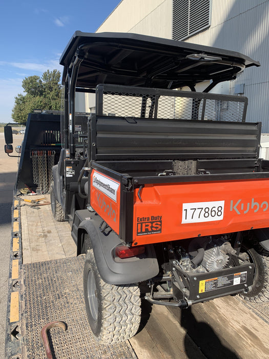 2022 Kubota RTV-X1140W-H Plastic Canopy, Windshield Acrylic Clear, LED Strobe Light, Wire Harness Kit, Back up Alarm