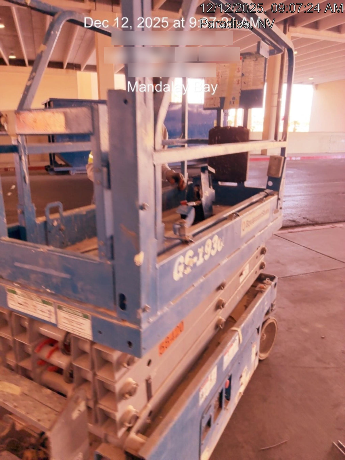 2019 Genie GS-1930 Half Height Swing Gate, 800W Inverter