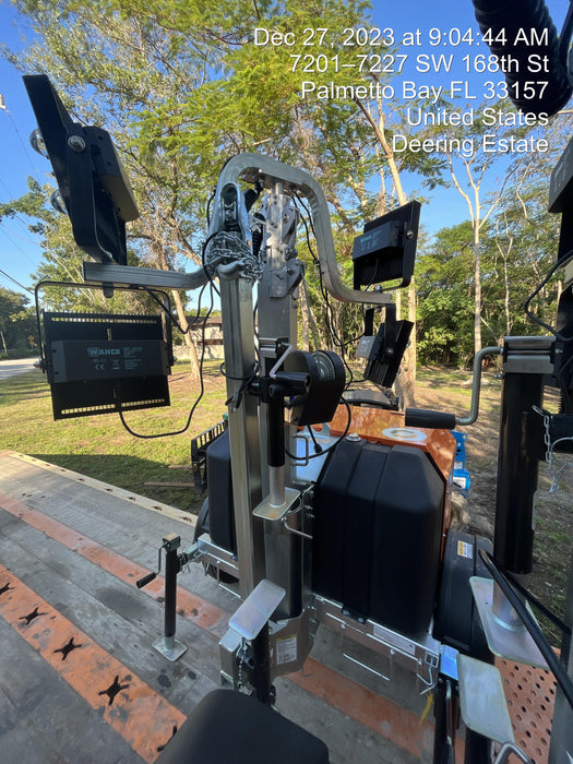 2023 Wanco WLTT-4MM4K Diesel, Deep Sea Controller, Shore Power Plug, Auto Start, (4) 350W LED Floodlights, 4kW Generator, 60 Gal Fuel Tank, 2" Ball, T3