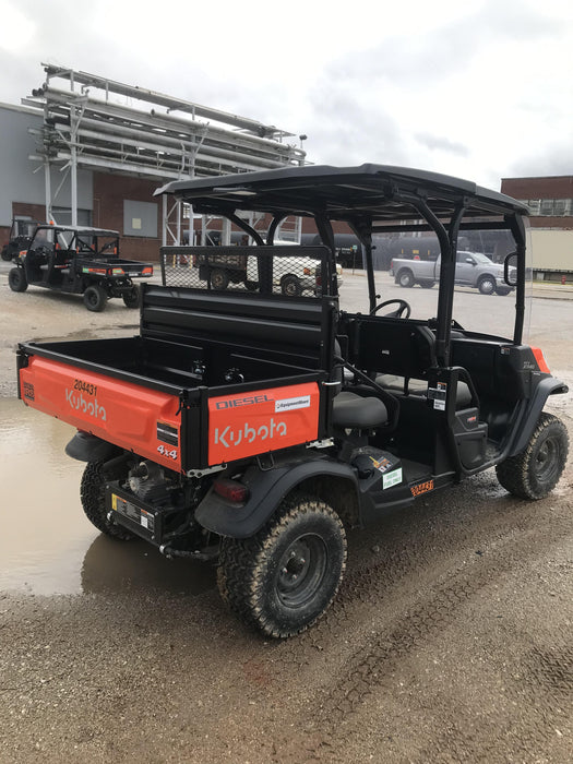 2022 Kubota RTV-X1140W-H Plastic Canopy, Windshield Acrylic Clear, LED Strobe Light, Wire Harness Kit, Back up Alarm