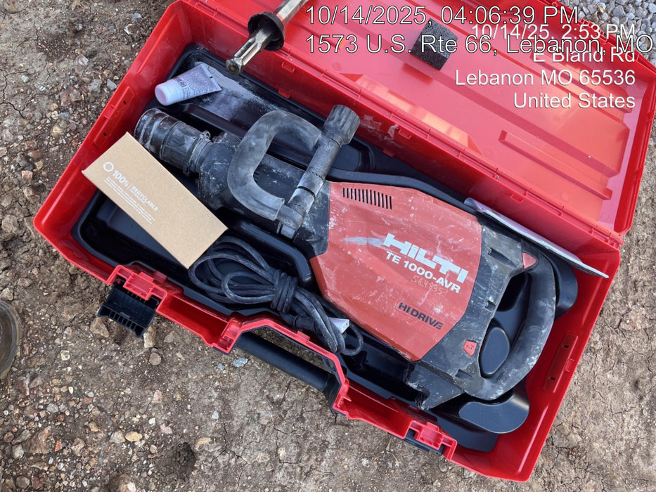 2025 HILTI TE 1000-AVR