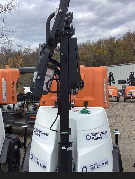 2023 Generac MLT2 Diesel, Flex Switch 120V Input, Powerzone Controller, 
(4) 320W LED Lights, 4kW Generator, 39.9 Gal Fuel Tank, 2" Ball, T3