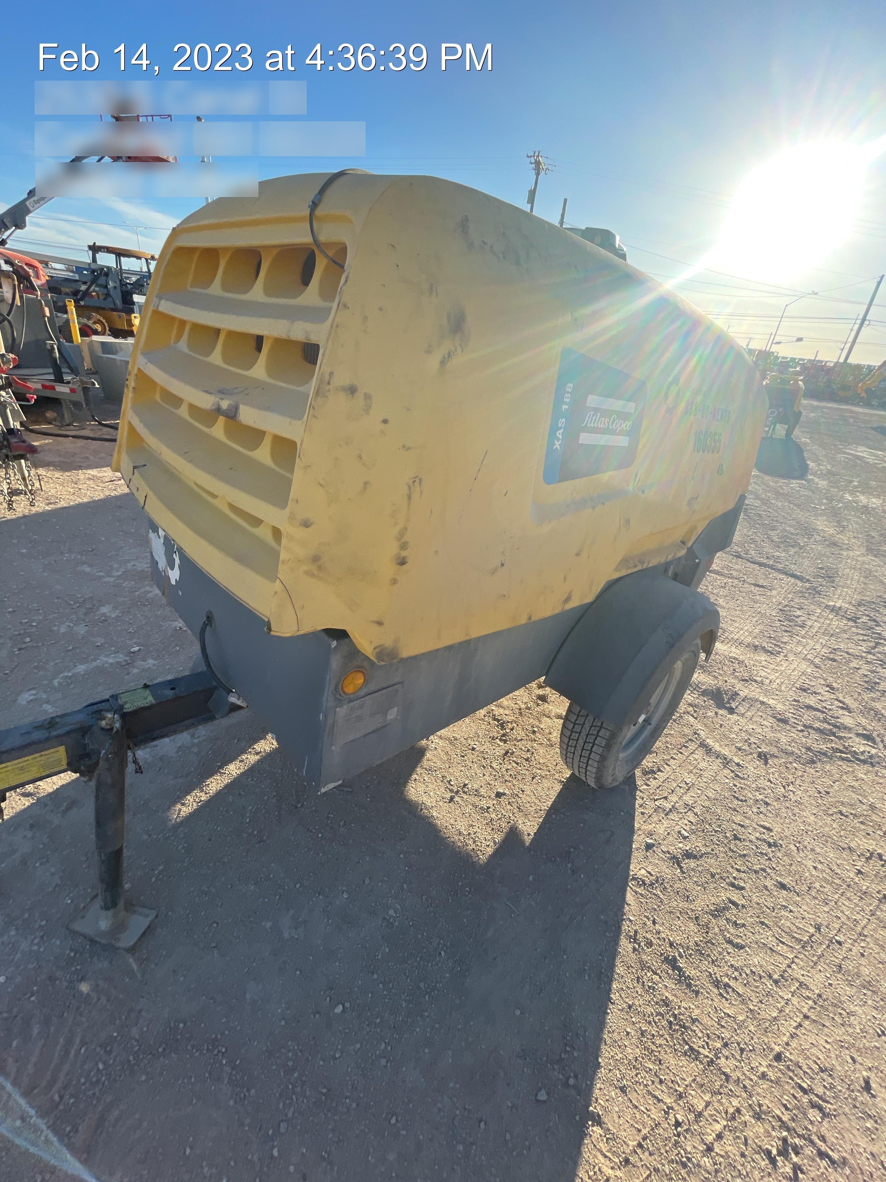 2021 ATLAS COPCO XAS188 CWK