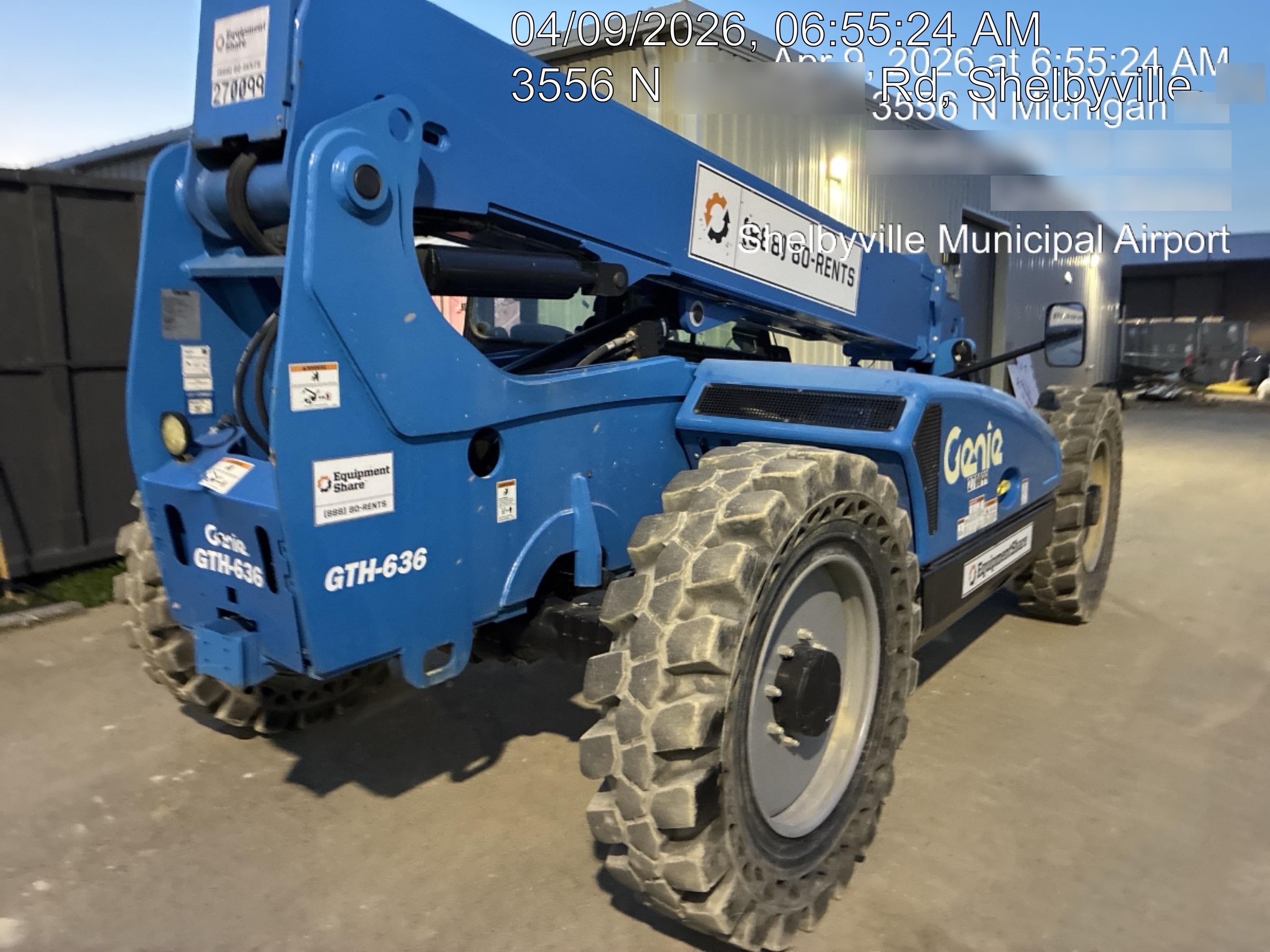 2022 GENIE GTH-636