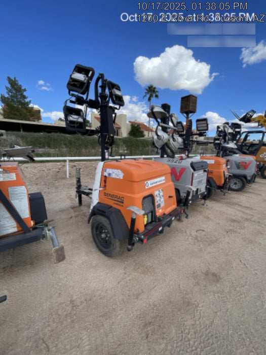 2024 Generac MLT2 Diesel, Flex Switch 120V Input, Powerzone Controller, 
(4) 320W LED Lights, 4kW Generator, 39.9 Gal Fuel Tank, 2" Ball, T3