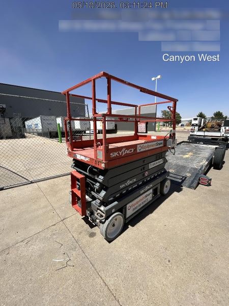 2018 Skyjack SJIII-4632 Skyjack SJIII4632 Scissor Lift w/Trojan Batteries