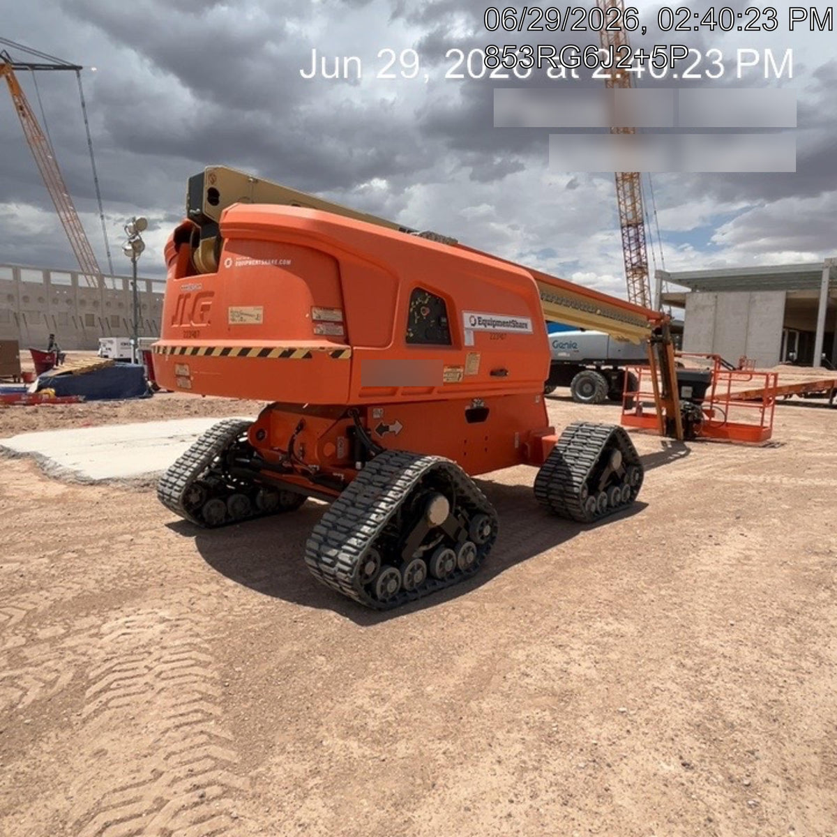 2022 JLG 660SJ Quad Track