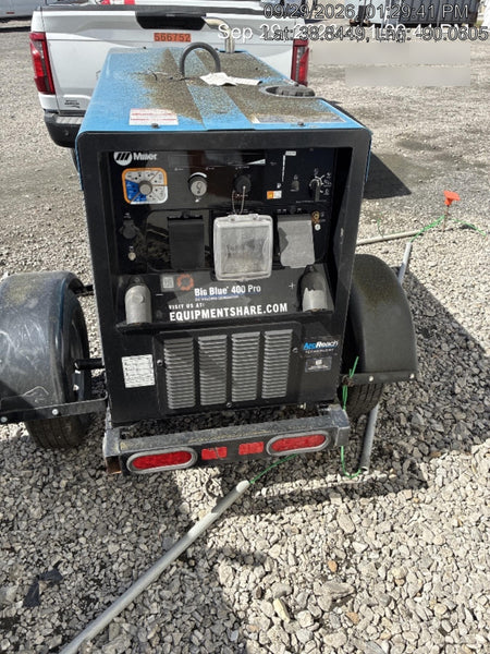2025 MILLER ELECTRIC BIG BLUE 400