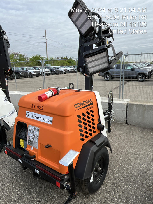 2024 Generac MLT2 Diesel, Flex Switch 120V Input, Powerzone Controller, 
(4) 320W LED Lights, 4kW Generator, 39.9 Gal Fuel Tank, 2" Ball, T3