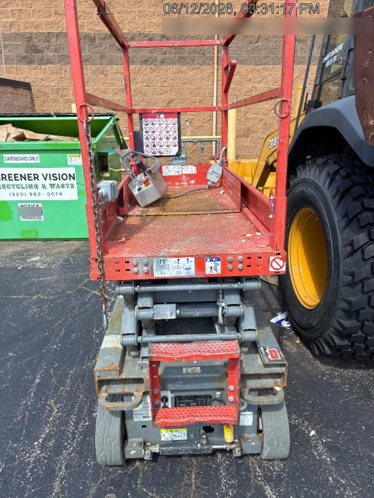 2018 Skyjack SJIII-3219 Standard Rental Specs