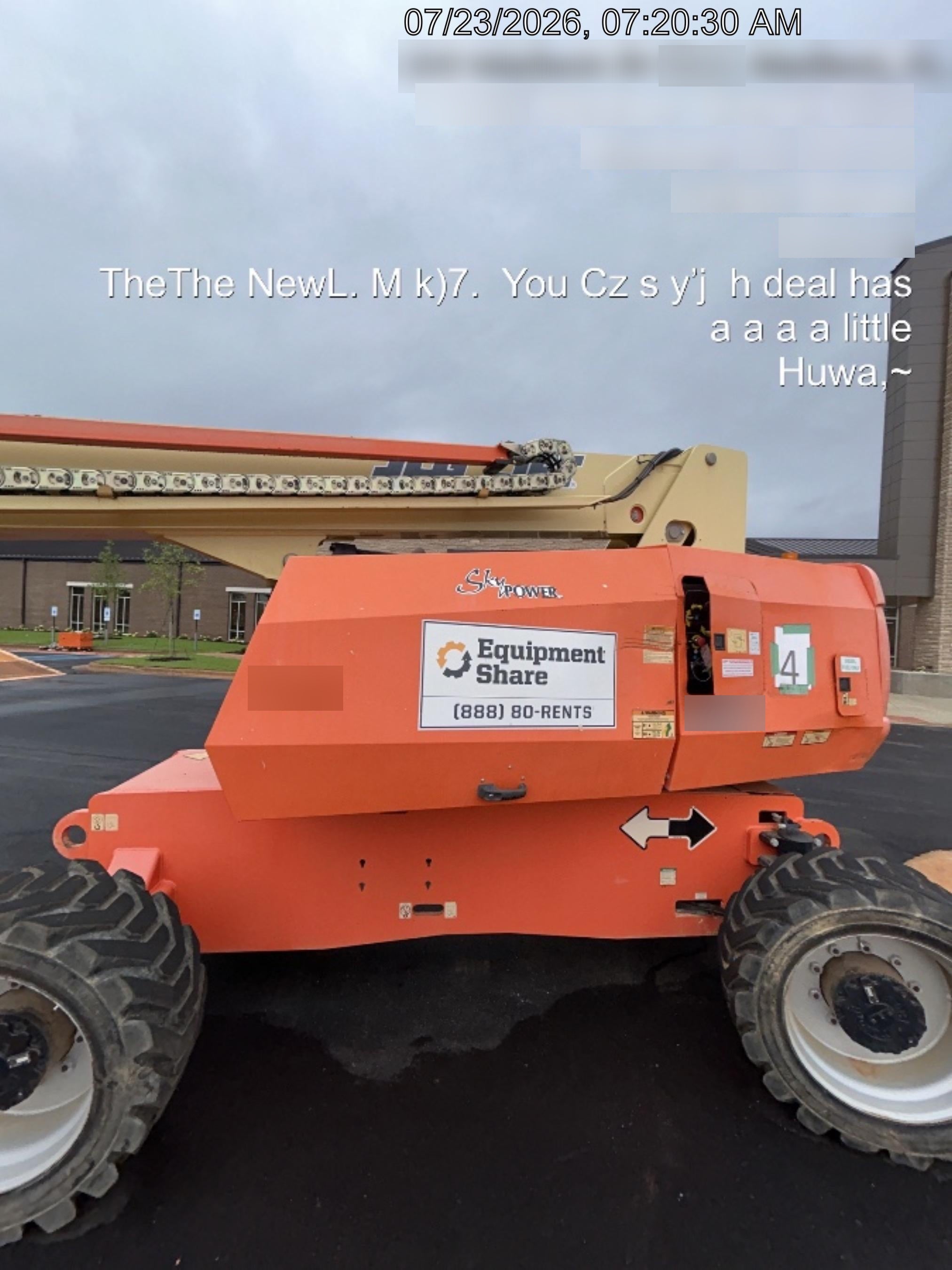 2019 JLG 860SJ