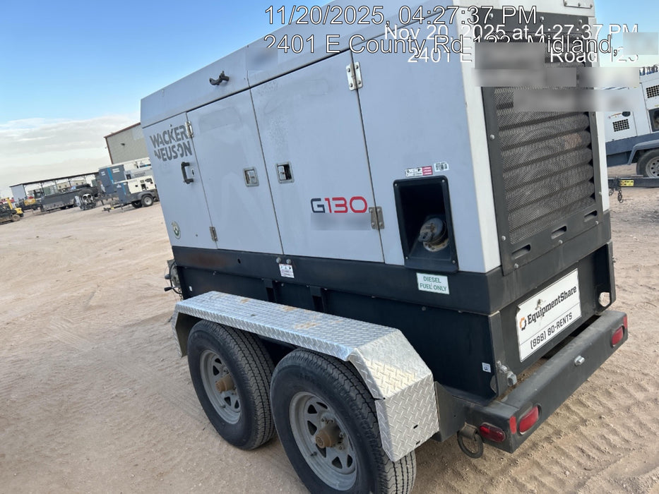 2019 WACKER NEUSON G130