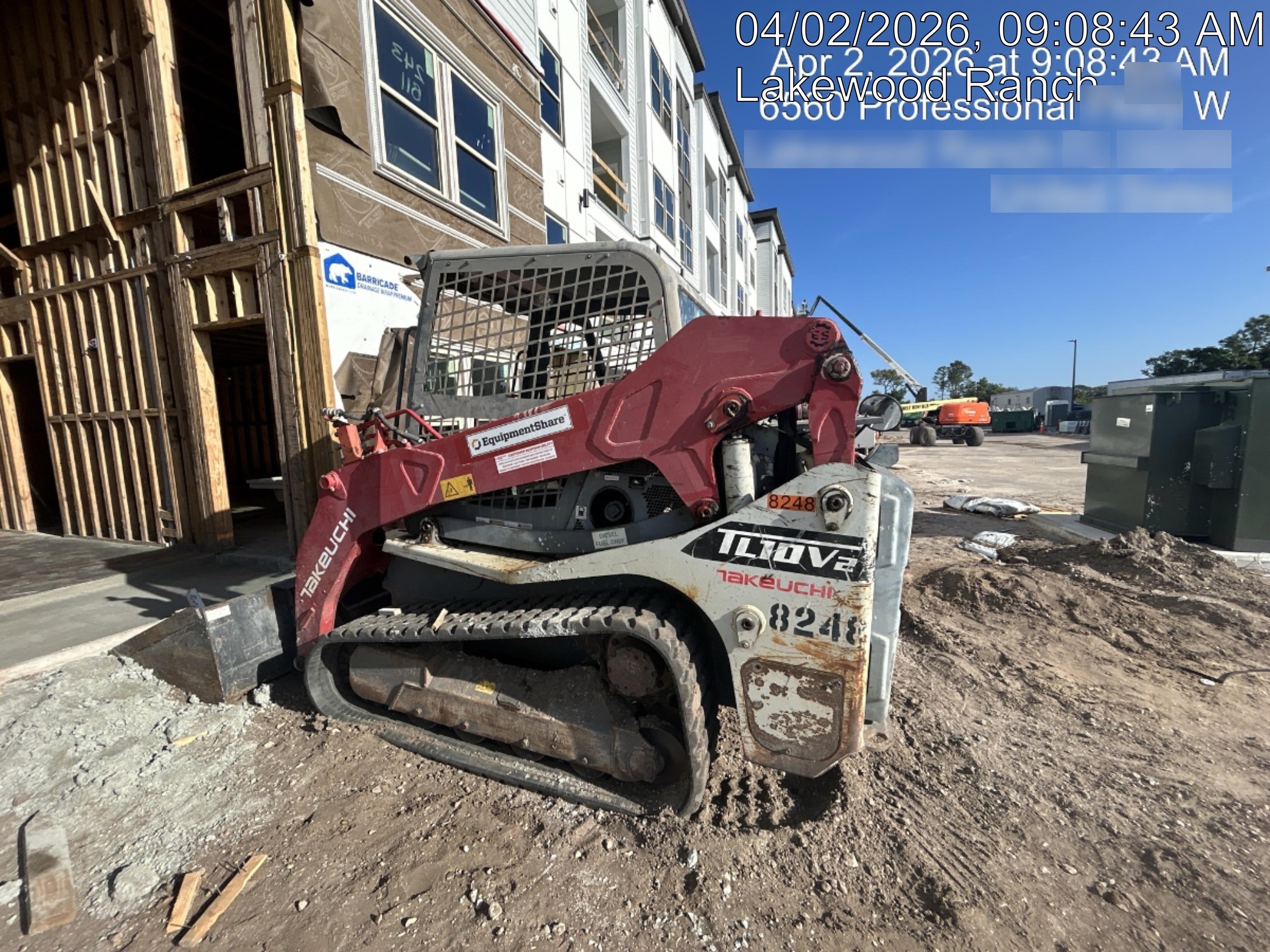 2018 TAKEUCHI TL10