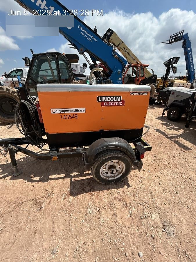 2021 Lincoln Electric Vantage 322 VANTAGE 322 READY-PAK 3
(EQUIPMENTSHARE)