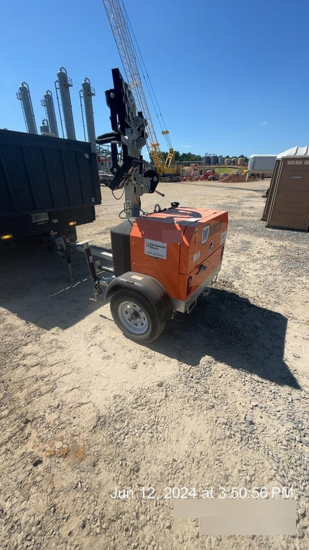 2024 Wanco WLTT-4MM4K Diesel, Deep Sea Controller, Shore Power Plug, Auto Start, (4) 350W LED Floodlights, 4kW Generator, 60 Gal Fuel Tank, 2" Ball, T3