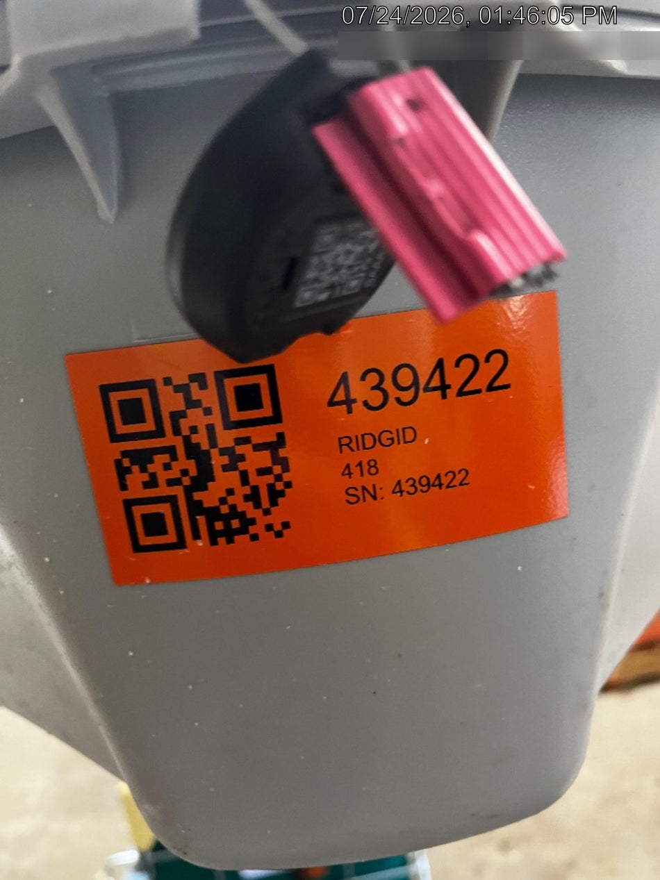 2024 RIDGID 418