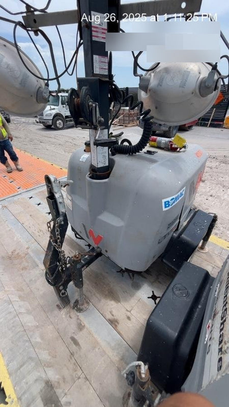 2019 Wacker Neuson LTV6L-MH Wacker Neuson LTV6L Mobile Light Tower w/Fuel Level Sensor Installed