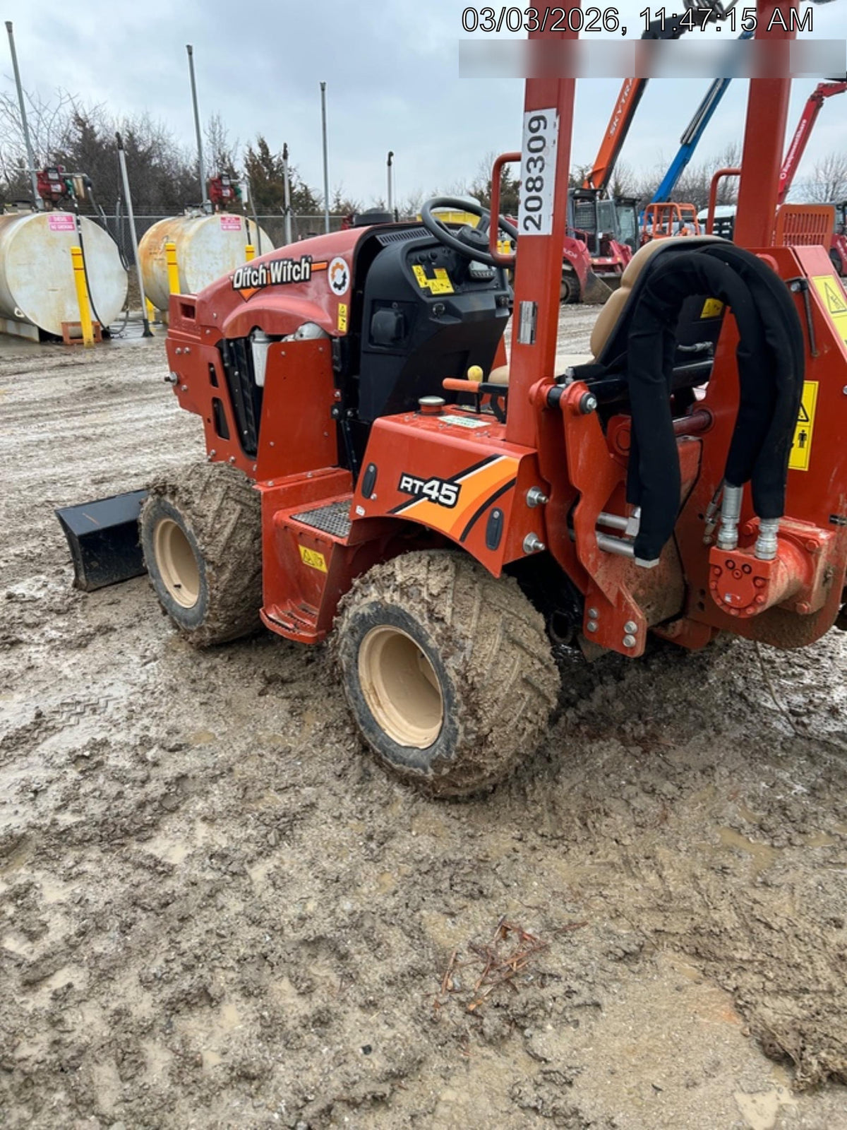 2022 DITCH WITCH RT45A