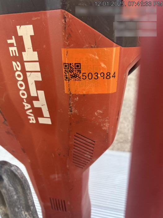 2025 HILTI TE 2000-AVR