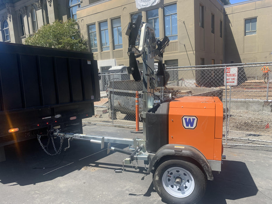 2024 Wanco WLTT-4MM4K Diesel, Deep Sea Controller, Shore Power Plug, Auto Start, (4) 350W LED Floodlights, 4kW Generator, 60 Gal Fuel Tank, 2" Ball, T3