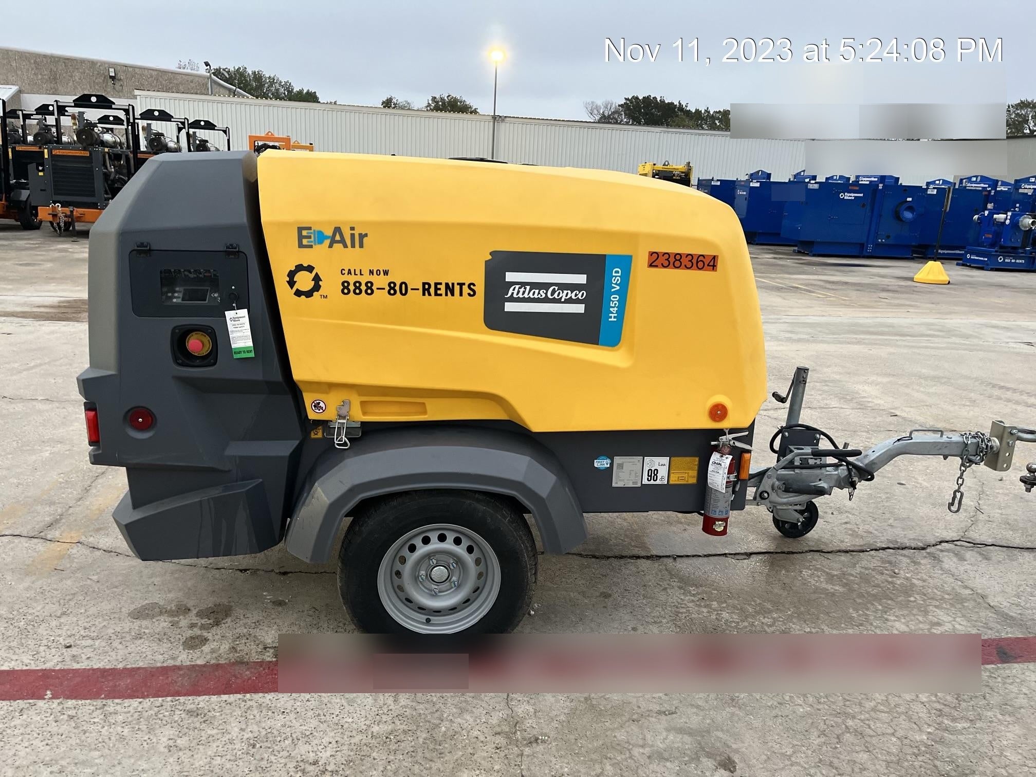 2022 ATLAS COPCO E-AIR H450