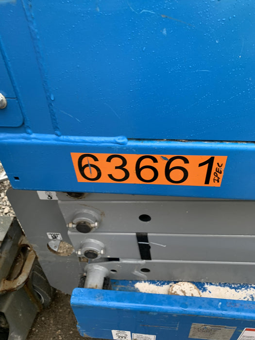 2020 Genie GS-1930 Solid Non Marking Tires, Beacon, Folding rails with half height swing gate