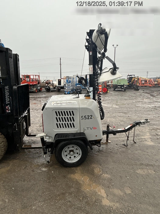 2017 Wacker Neuson LTV6L-MH Wacker Neuson 6 kW Towable Light Generator