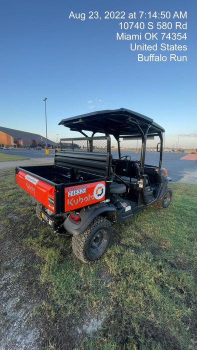 2022 KUBOTA RTV-X1140W-H (Canopy)