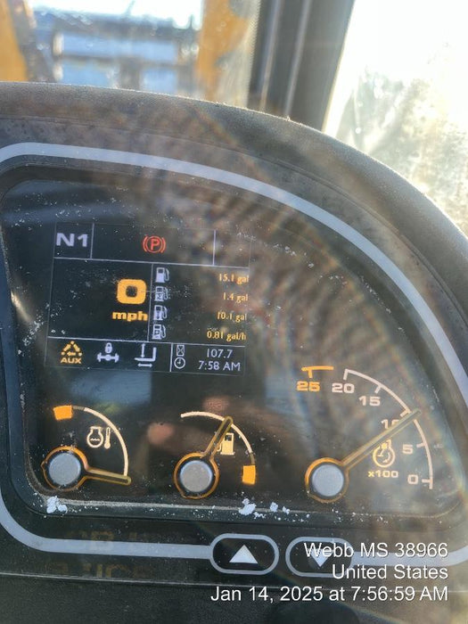 2019 JCB 512-56 JCB 512-56 Enclosed Cab, 109 HP, Solid Tires, Worklights, Beacon, Aux Hydraulics, Lifting Eye