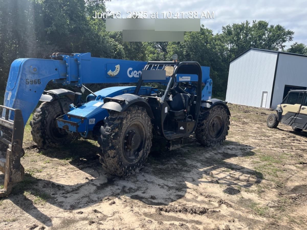 2017 Genie GTH-844 Genie GTH-844, Solid Tires, 60" carriage/forks, Open ROPS, Work Lights