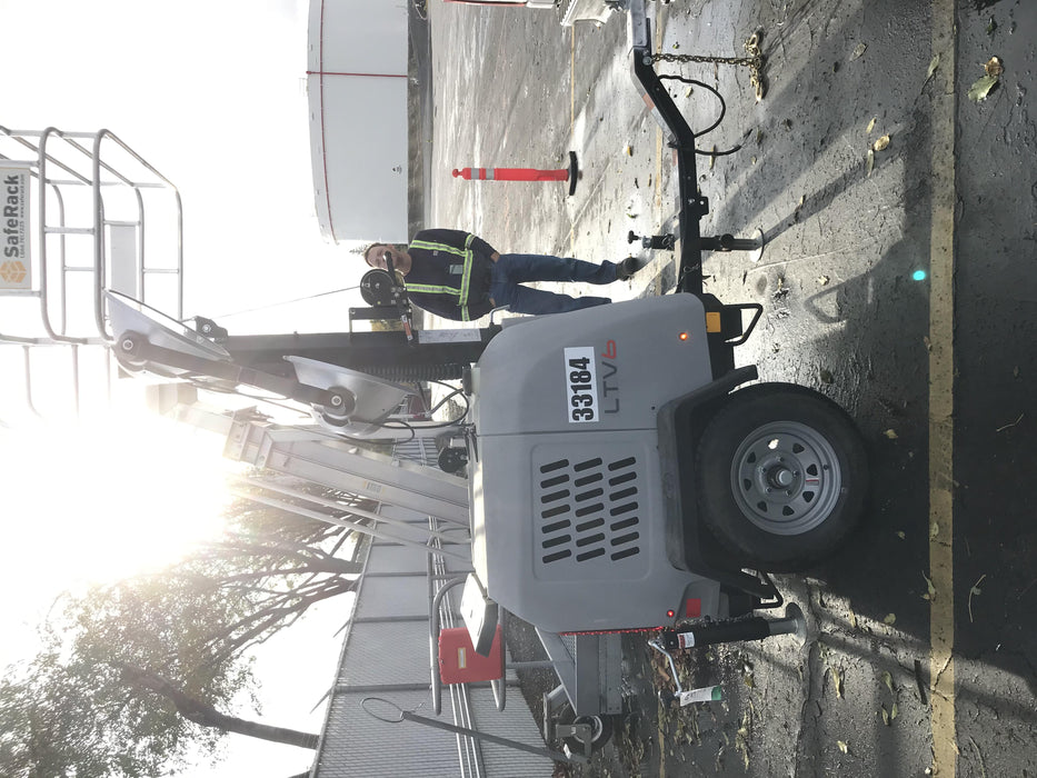 2019 Wacker Neuson LTV6L-MH Wacker Neuson LTV6L Mobile Light Tower w/Fuel Level Sensor Installed