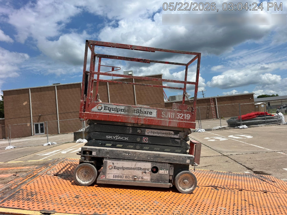 2019 Skyjack SJIII-3219 Standard Options, Trojan Batteries