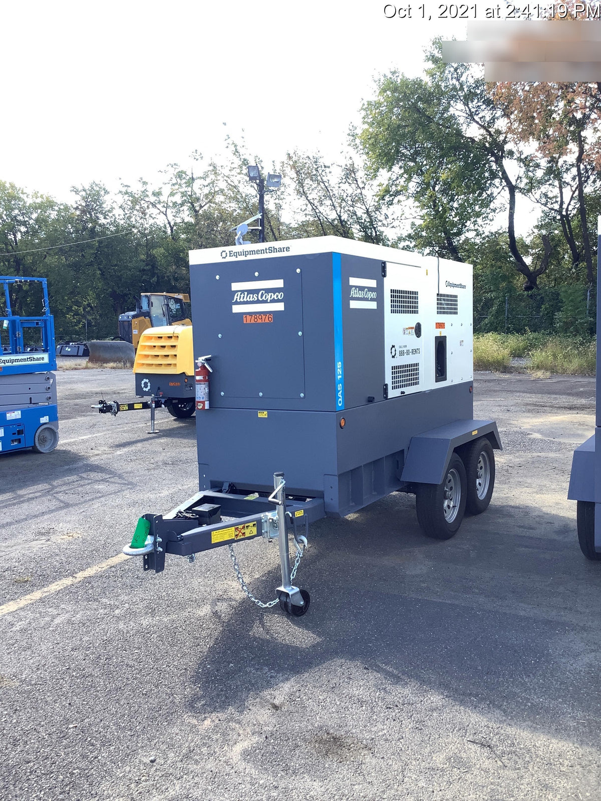 2021 ATLAS COPCO QAS 125