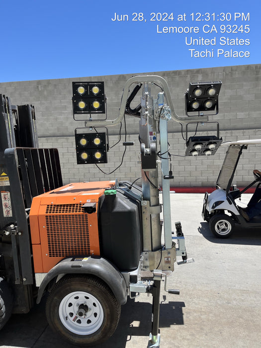 2024 Wanco WLTT-4MM4K Diesel, Deep Sea Controller, Shore Power Plug, Auto Start, (4) 350W LED Floodlights, 4kW Generator, 60 Gal Fuel Tank, 2" Ball, T3