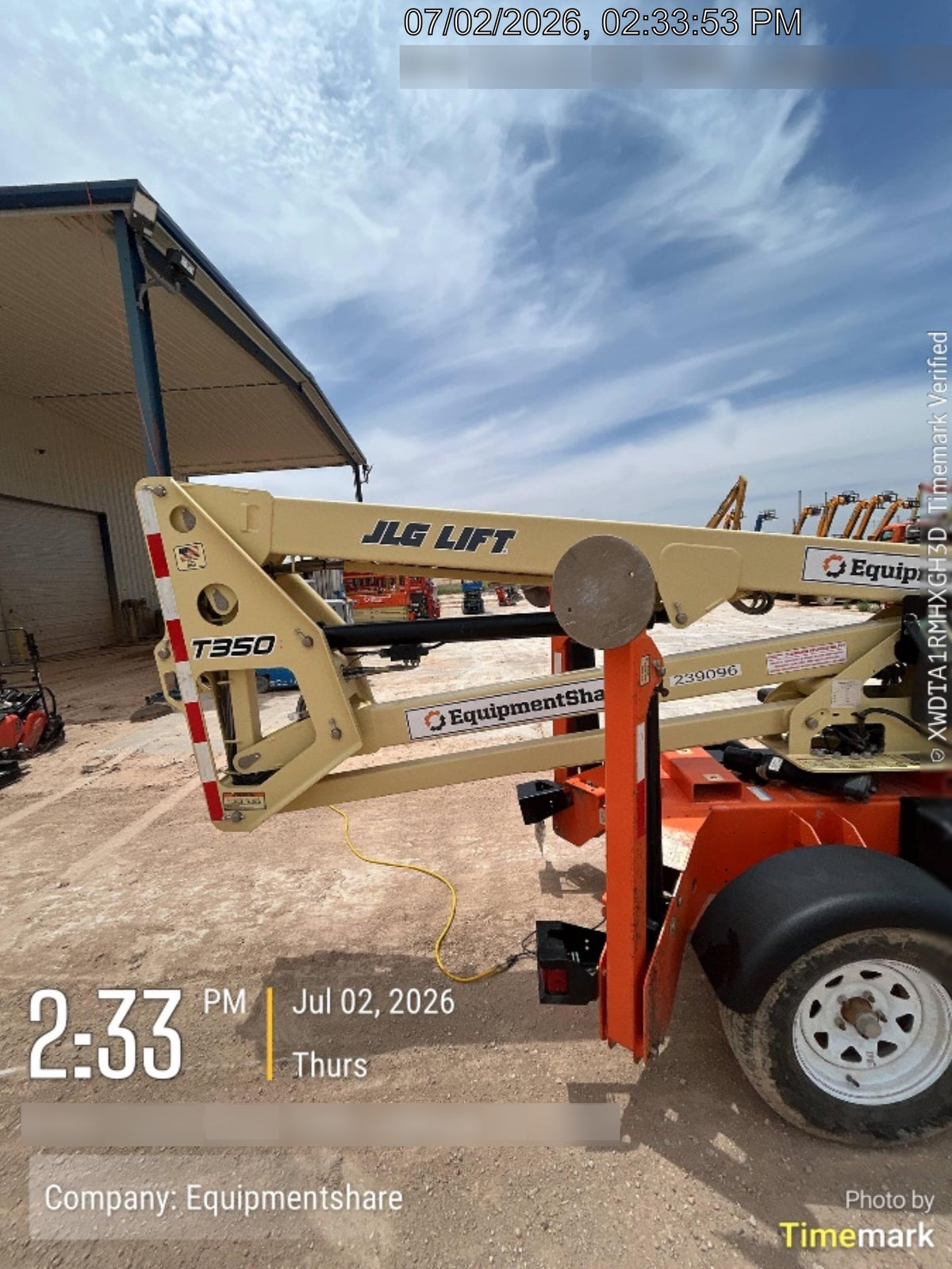 2022 JLG T350